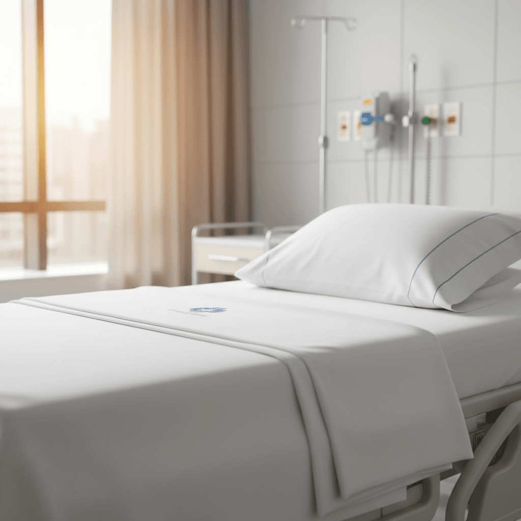 Hospital bed linens